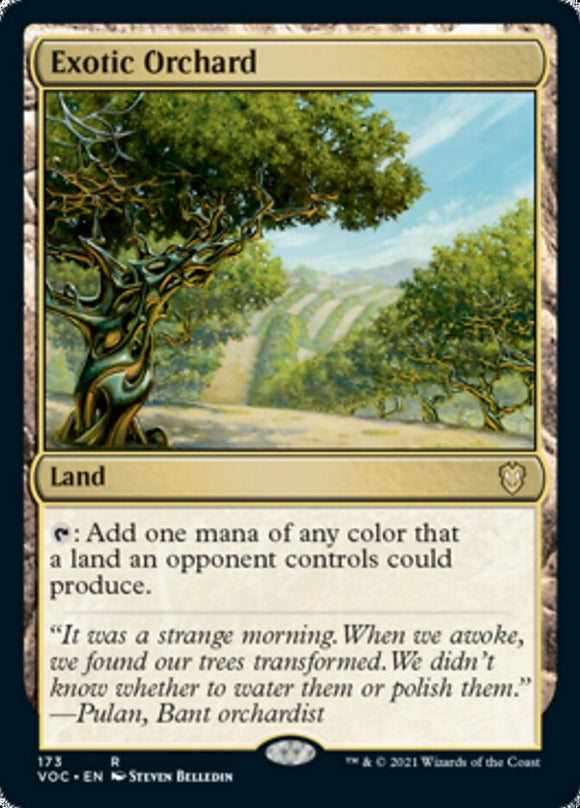 Huerto exótico [Innistrad: Crimson Vow Commander] 