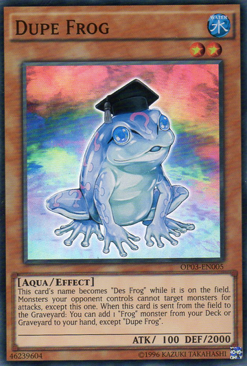 Rana Dupe [OP03-EN005] Súper rara 