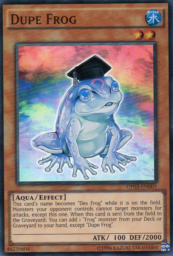 Rana Dupe [OP03-EN005] Súper rara 