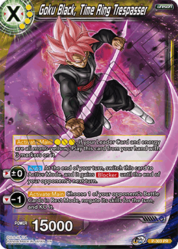 SS Rose Goku Black, Time Ring Trespasser (P-303) [Tarjetas de promoción de torneos] 