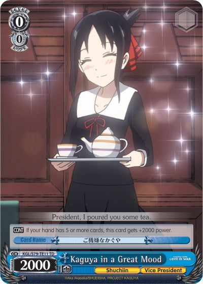 Kaguya de muy buen humor (KGL/S79-TE11 TD) [Kaguya-sama: Love is War] 