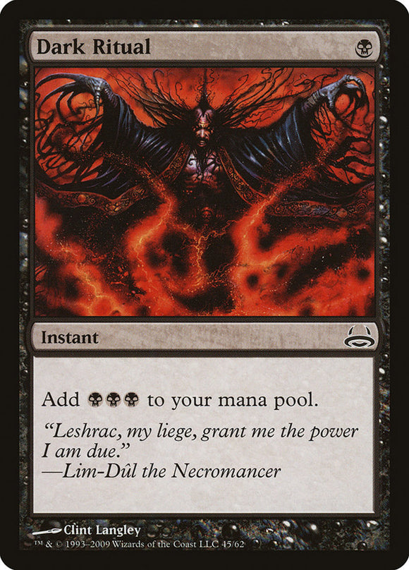 Ritual oscuro [Duel Decks: Divine vs. Demonic] 