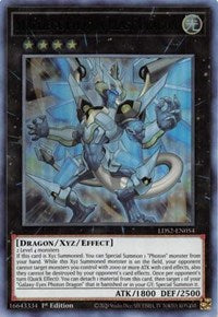 Dragón Explosión de Fotones de Starliege (Azul) [LDS2-EN054] Ultra Raro 