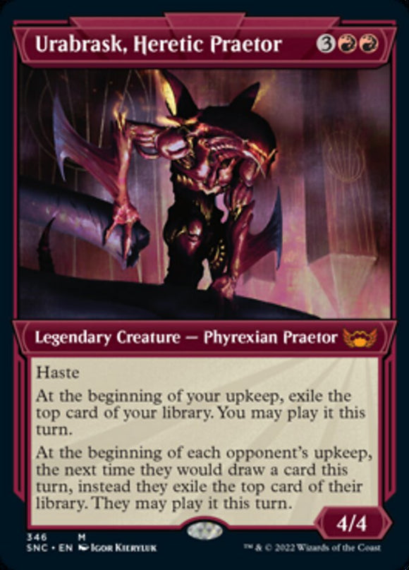 Urabrask, pretor hereje (escaparate Art Decó) [Calles de Nueva Capenna] 