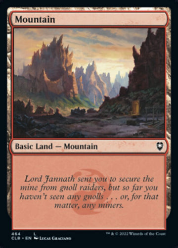 Montaña (464) [Commander Legends: Batalla por la Puerta de Baldur] 