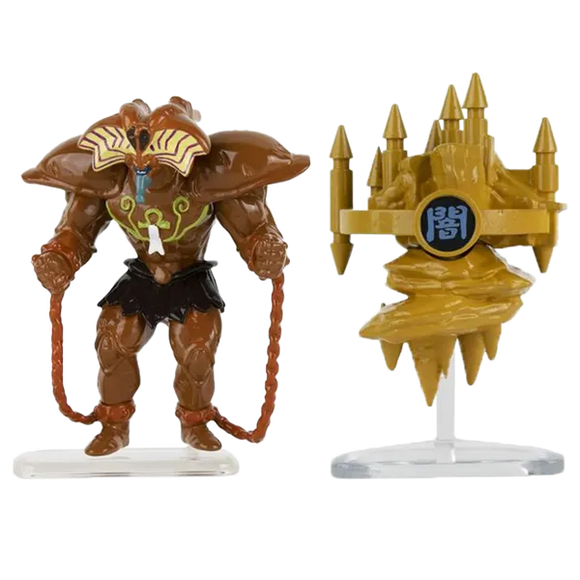 YuGiOh Exodia The Forbidden One & Castle of Dark Illusions 3-Inch Figure 2-Pack