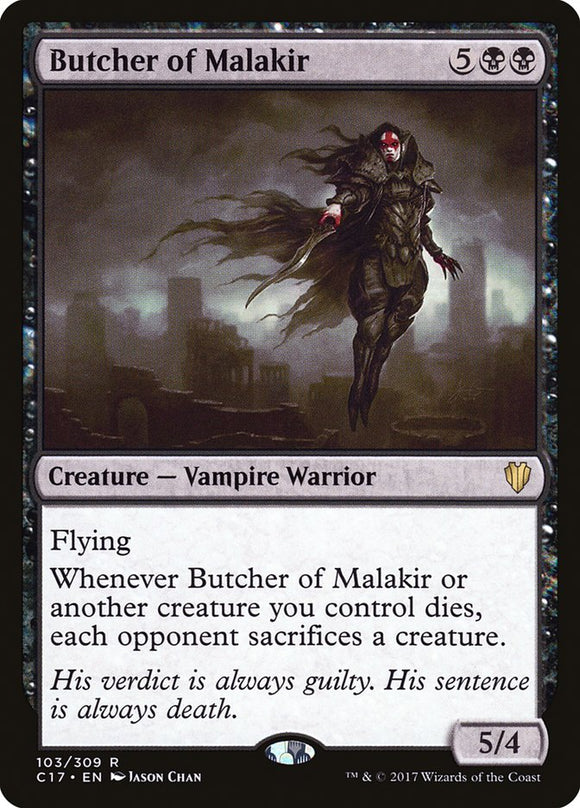 El carnicero de Malakir [Commander 2017] 