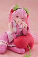 Hatsune Miku - Sakura Miku Desktop Cute Prize Figure (Cherry Cushion Ver.)-2