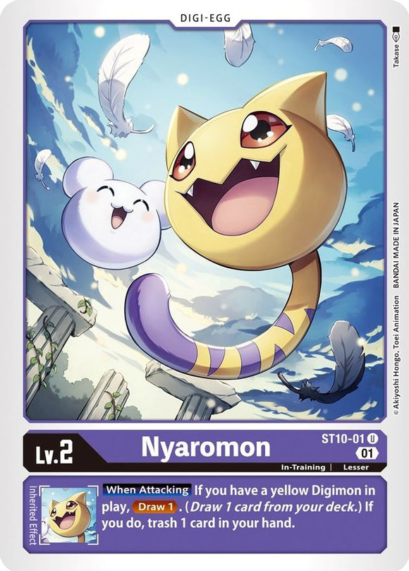 Nyaromon [ST10-01] [Mazo inicial: Táctico del mundo paralelo] 