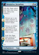 Inventive Iteration // Living Breakthrough (Extended Art) [Kamigawa: Neon Dynasty]-1