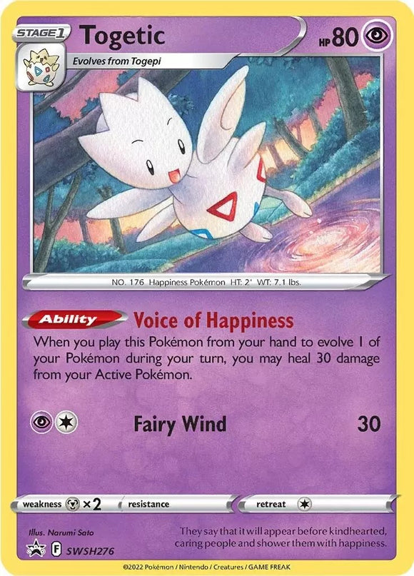 Togetic (SWSH276) [Promociones de Sword &amp; Shield: Black Star] 