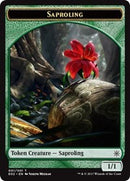 Saproling // Treasure (010) Double-Sided Token [Explorers of Ixalan Tokens]-1