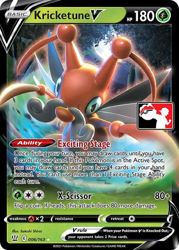 Kricketune V (006/163) [Paquete de premios Serie Uno] 