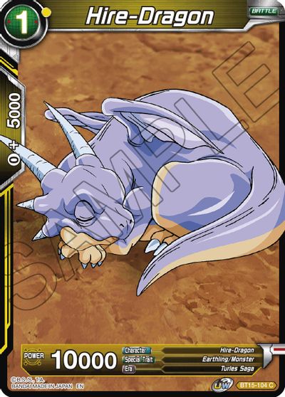 Dragón a sueldo (BT15-104) [Duelo de saiyajin] 