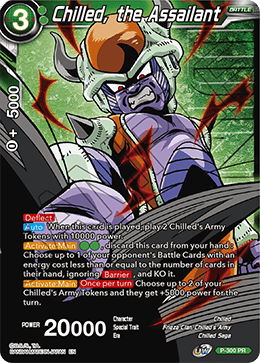 Chilled, the Asaultant (Sello de ganador) (P-300_PR) [Tarjetas de promoción de torneos] 