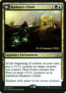 El ascenso de Hadana // Templo alado de Orazca [Promociones de prelanzamiento de Rivals of Ixalan] -1