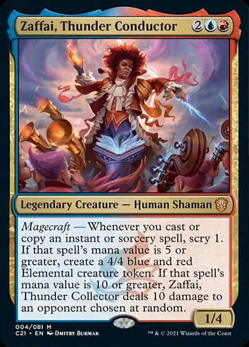 Zaffai, el conductor del trueno [Commander 2021] 