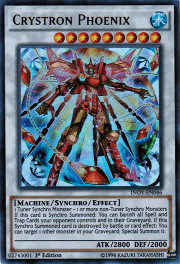 Crystron Phoenix [INOV-EN046] Ultra raro 