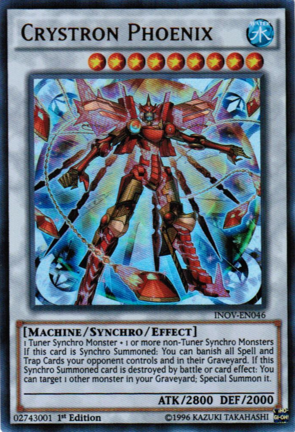 Crystron Phoenix [INOV-EN046] Ultra raro 