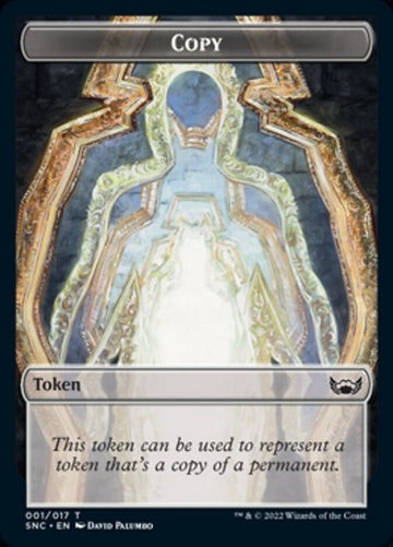 Clue // Copy Double-Sided Token [Streets of New Capenna Commander Tokens] - 0