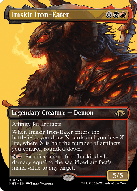 Devorador de hierro de Imskir (sin fronteras) [Modern Horizons 3] 