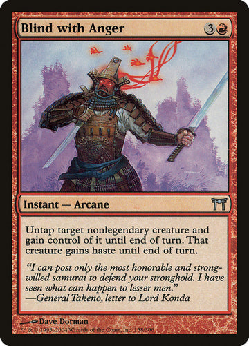 Blind with Anger [Champions of Kamigawa]