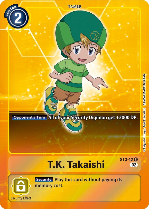 TK Takaishi [ST3-12] (Arte alternativo) [Baraja inicial: Jesmon] 