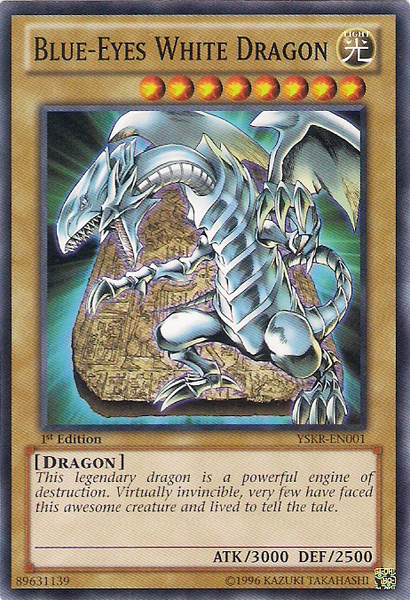 遊戯王 Blue-Eyes White Dragon YSKR-EN001 Blue-Eyes White Dragon [YSKR-EN001] Common | Red Fox Gaming