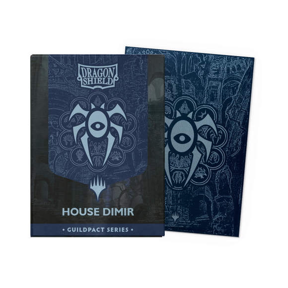 Dragon Shield: Standard 100ct Art Sleeves - House Dimir