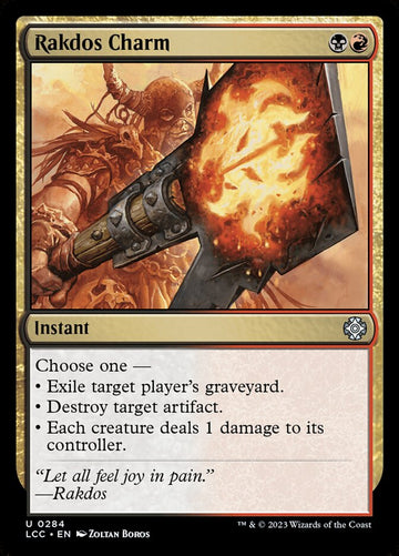 Amuleto Rakdos [Las cavernas perdidas del comandante de Ixalan] 