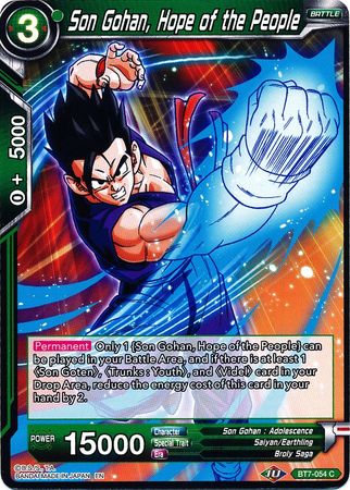 Son Gohan, la esperanza del pueblo (BT7-054) [El asalto de los Saiyans] 