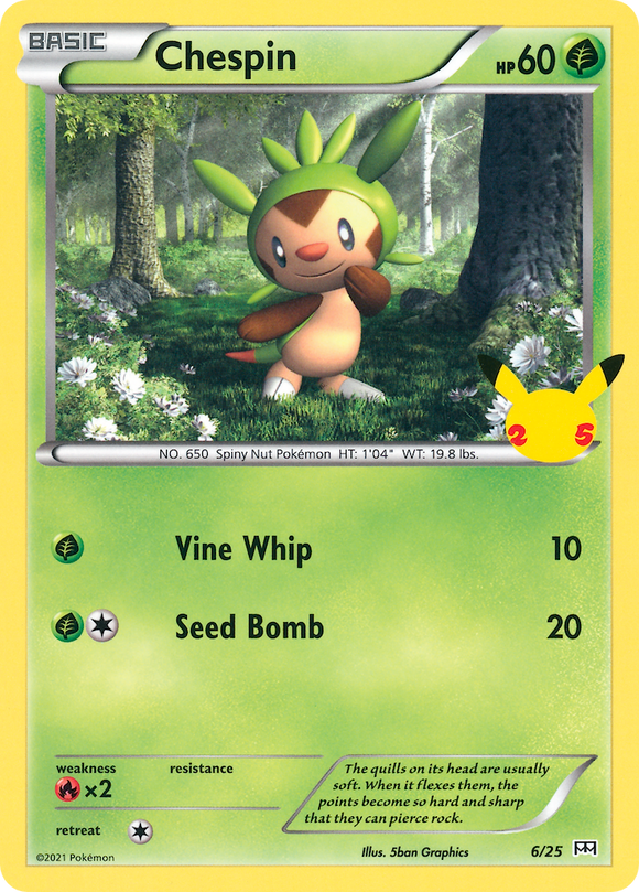Chespin (25/6) [25º aniversario de McDonald's] 