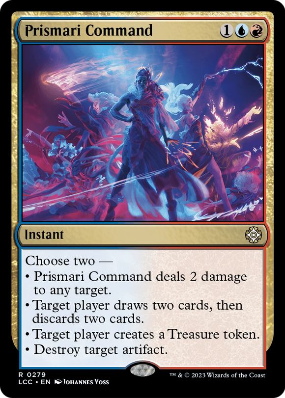 Comando Prismari [Las Cavernas Perdidas de Ixalan Comandante] 