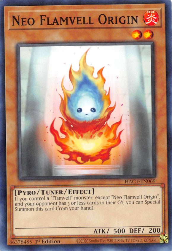 Origen de Neo Flamvell [HAC1-EN069] Común 