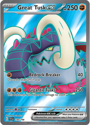 Gran Colmillo ex (230/198) [Scarlet &amp; Violet: Base Set] 