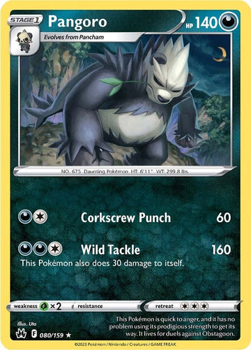 Pangoro (080/159) [Espada y escudo: Crown Zenith] 