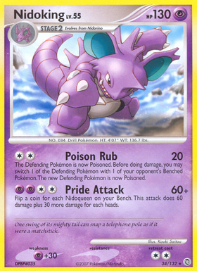 Nidoking (34/132) [Diamante y Perla: Maravillas secretas] 