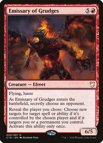 Emisario de los rencores [Commander 2018] 