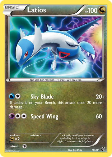 Latios (20/10) [Blanco y negro: Bóveda del dragón] 