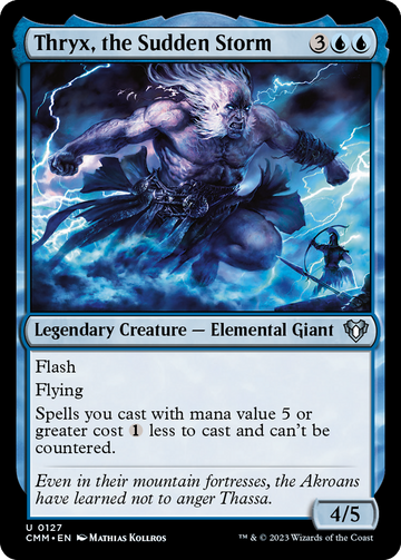 Thryx, la tormenta repentina [Comandante Masters] 