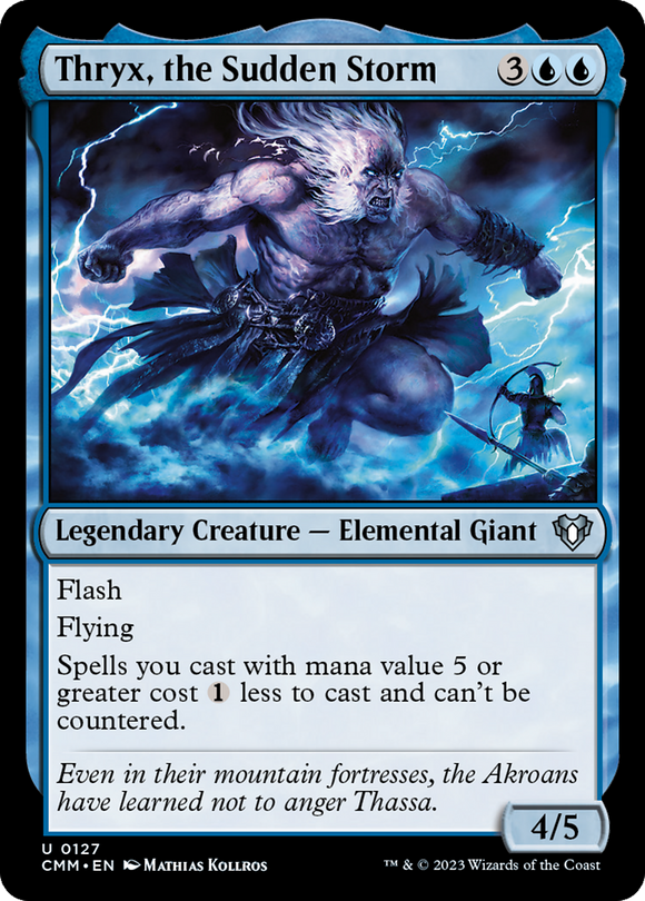 Thryx, la tormenta repentina [Comandante Masters] 
