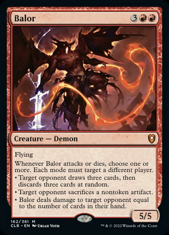 Balor [Comandante Leyendas: Batalla por la Puerta de Baldur] 