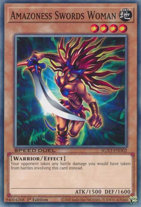 Mujer Espada Amazona [SGX3-END02] Común 