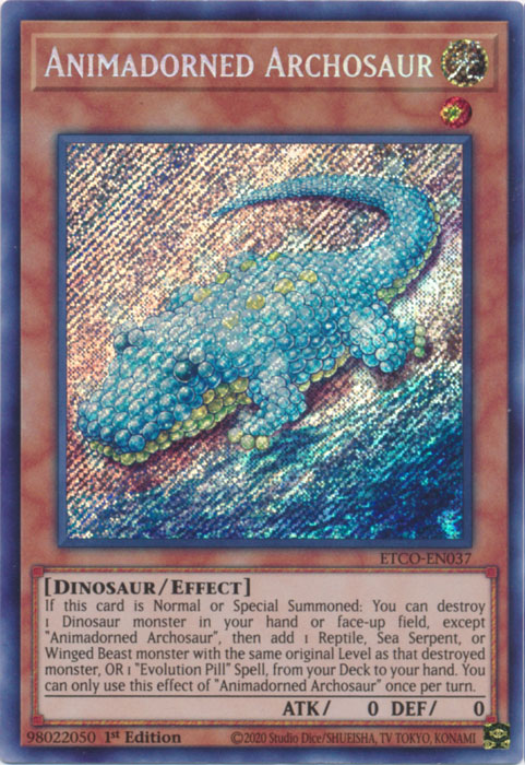 Archosaurio animado [ETCO-EN037] Secreto raro 