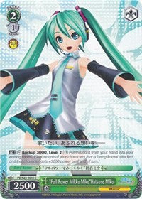 "Mikku Miku a todo poder" Hatsune Miku (PD/S22-E044 C) [Hatsune Miku -Project DIVA- f] 