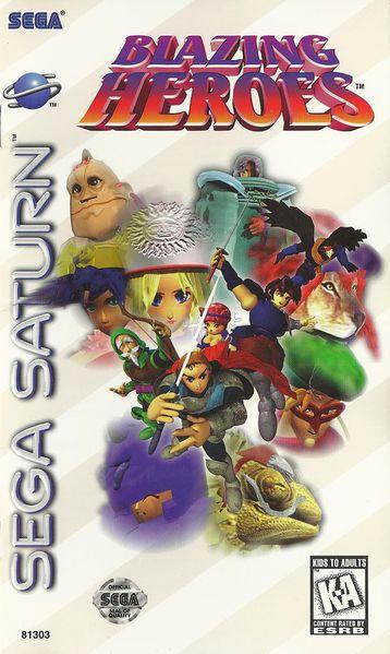 Red Fox Gaming - Hickory - Blazing Heroes - Video Game - Sega Saturn