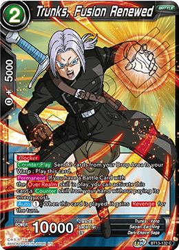 Trunks, Fusión renovada (Común) (BT13-132) [Supreme Rivalry] 