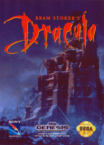 Red Fox Gaming - Hickory - Bram Stoker's Dracula - Video Game - Sega Genesis