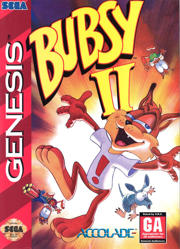 Bubsy II - Sega Genesis