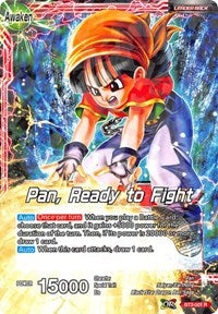 Pan // Pan, listo para luchar (Paquete de cartas grande de 2018) (BT3-001) [Tarjetas promocionales] 